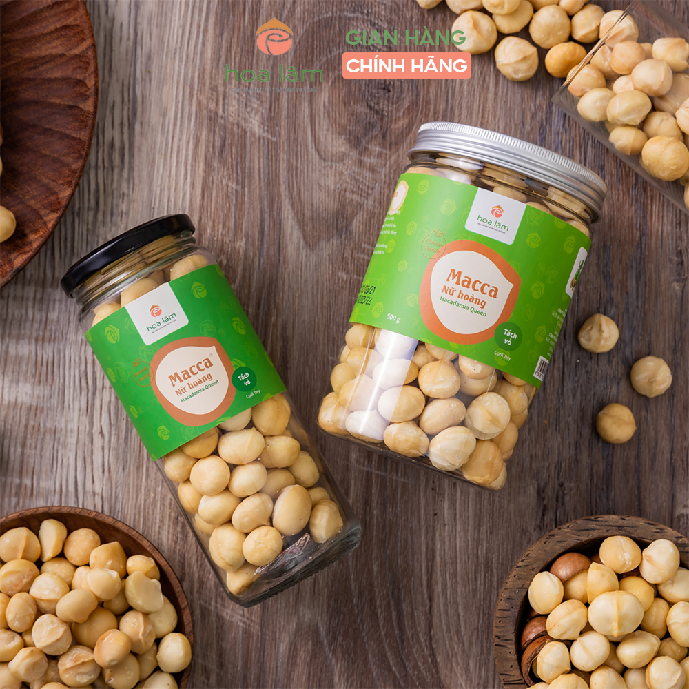 Nhân Hạt Macca Nữ Hoàng 500gram